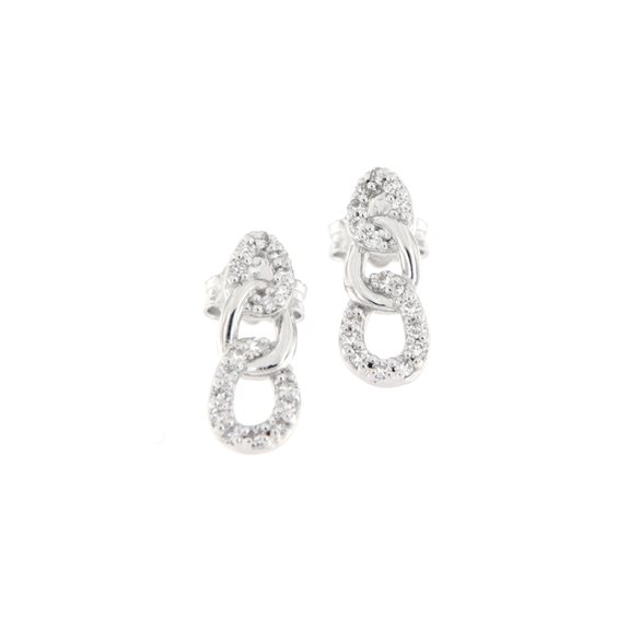 Earrings Roman Gioielli Woman in White Gold Diamante 0.28 Ct OR.FANTASIA-1-J - OR.FANTASIA-1-J